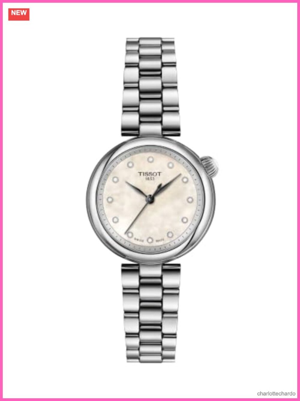 Tissot Désir Swiss Quartz 28mm Mother-of-Pearl Diamond Dial Women’s Watch